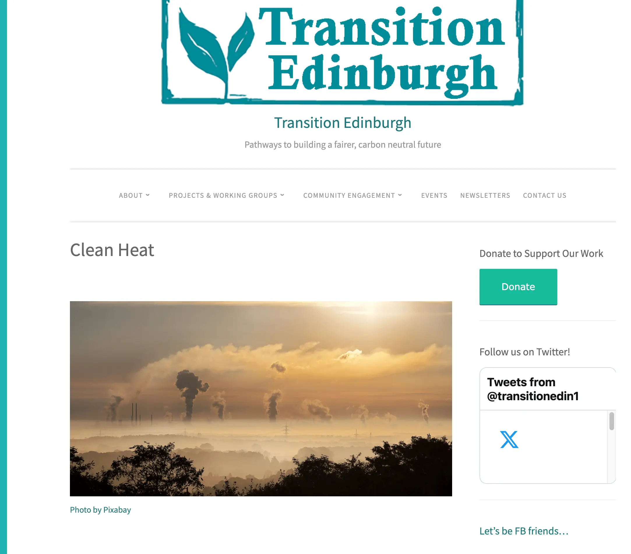 Transition Edinburgh cover